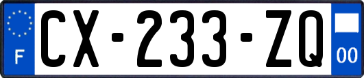 CX-233-ZQ