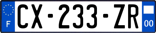 CX-233-ZR