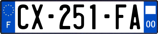 CX-251-FA