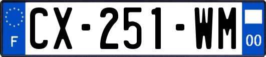 CX-251-WM