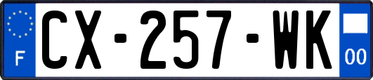 CX-257-WK