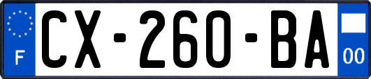 CX-260-BA