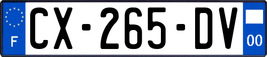 CX-265-DV