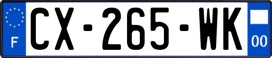 CX-265-WK