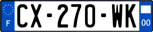 CX-270-WK