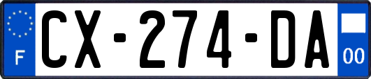 CX-274-DA
