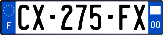 CX-275-FX