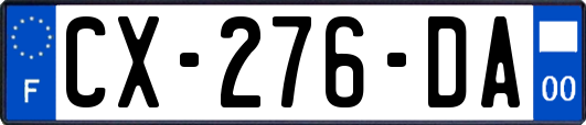 CX-276-DA