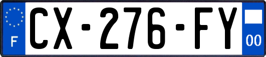 CX-276-FY