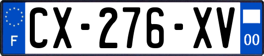 CX-276-XV