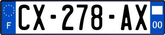 CX-278-AX