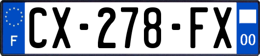 CX-278-FX