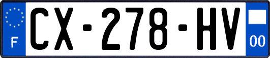 CX-278-HV