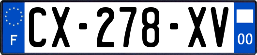 CX-278-XV