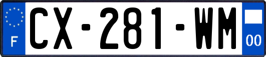 CX-281-WM