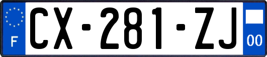 CX-281-ZJ