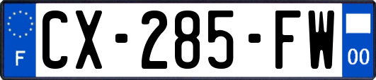 CX-285-FW