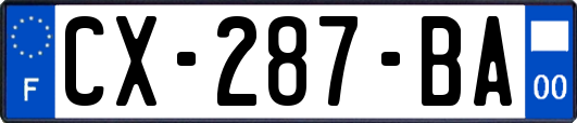 CX-287-BA