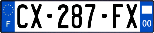 CX-287-FX