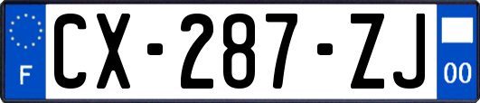 CX-287-ZJ