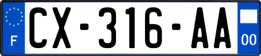 CX-316-AA