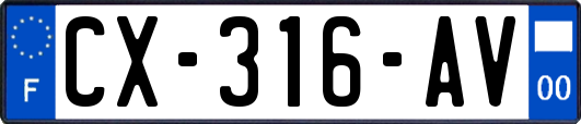 CX-316-AV