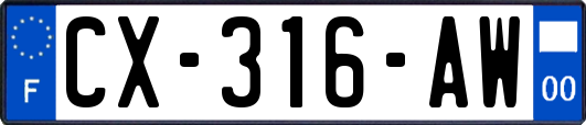 CX-316-AW