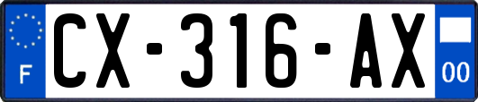 CX-316-AX