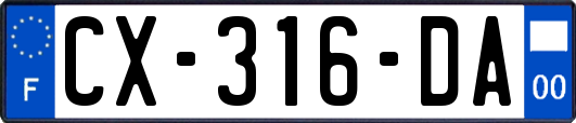 CX-316-DA