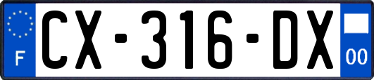 CX-316-DX