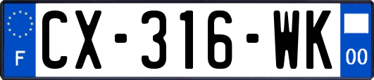 CX-316-WK