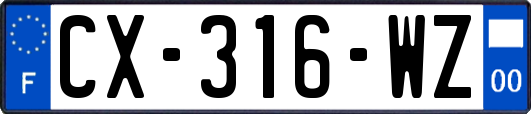 CX-316-WZ