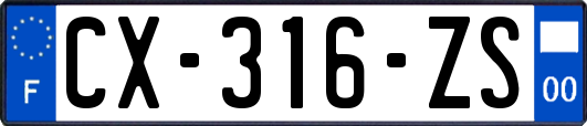 CX-316-ZS