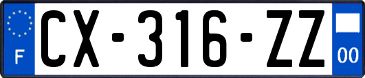 CX-316-ZZ