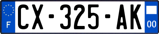 CX-325-AK