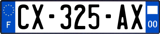 CX-325-AX