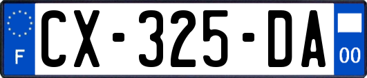 CX-325-DA