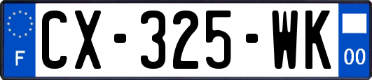 CX-325-WK