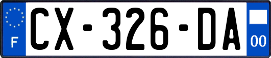CX-326-DA