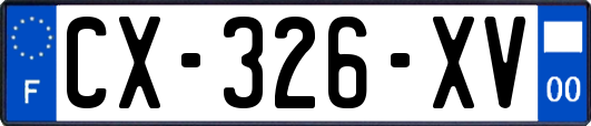 CX-326-XV