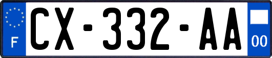 CX-332-AA