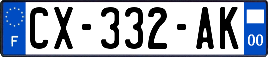 CX-332-AK