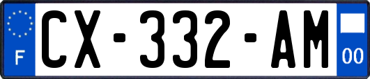 CX-332-AM