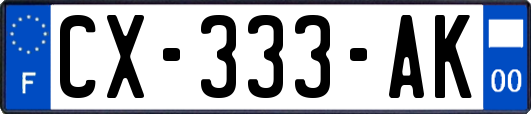 CX-333-AK