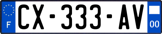 CX-333-AV