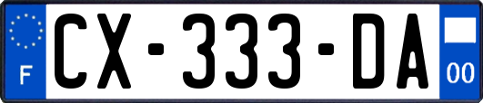 CX-333-DA