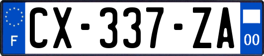 CX-337-ZA