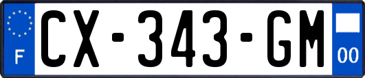 CX-343-GM