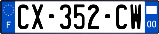 CX-352-CW