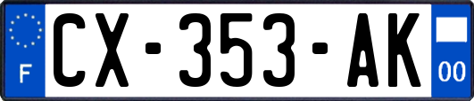 CX-353-AK